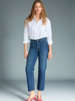 Rouje Denim|Straight-leg Jeans<MARAIS Jeans Indigo originalINDIGOORIGINAL