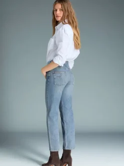 Rouje Denim|Straight-leg Jeans<MARAIS Jeans Indigo vintage washINDIGOVINTAGEWASH