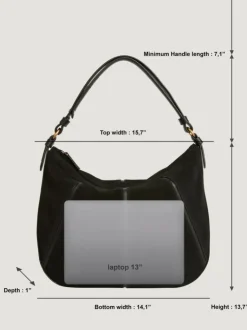 Rouje Bags<METRO bag Croute Noir