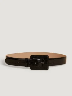 Rouje Belts<NAWEL belt Croco Noir