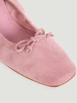 Rouje Shoes<NICOISE pumps CROUTE ROSE