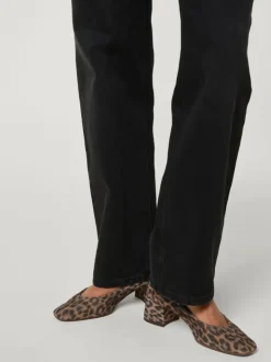 Rouje Shoes<NICOISE pumps Croute Léopard