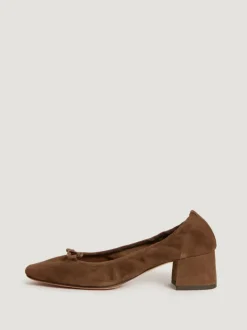 Rouje Shoes<NICOISE Pumps Croute Ebène