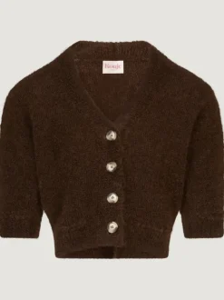Rouje Knits<NONO cardigan Uni Marron