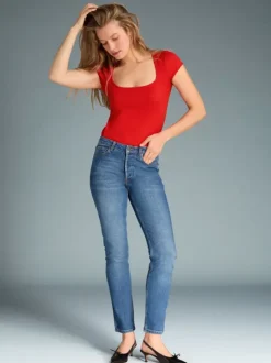 Rouje Denim<ODEON Jeans Uni Indigo Double Stone
