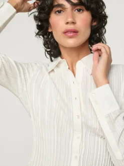 Rouje Tops<PALMY shirt Uni Blanc