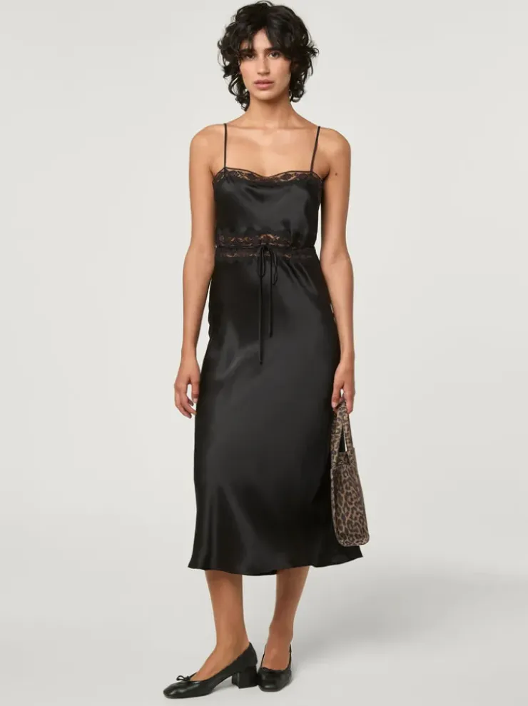 Rouje Dresses<REDA dress Uni Noir