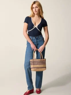 Rouje Bags<SEBASTIEN Basket bag Uni Marine