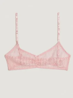 Rouje Lingerie<TALIA bra Dentelle Rose