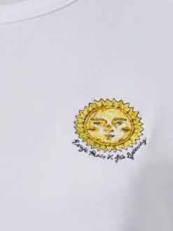 Rouje Tops<TIMEO T-shirt Sun Soleil Écru