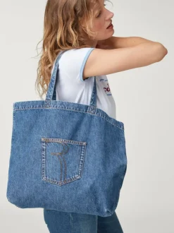 Rouje Bags<TOTEBAG bag Denim Indigo original