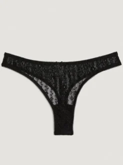 Rouje Lingerie<TULLY tanga DENTELLE NOIR