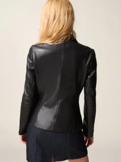 Rouje Jackets & Coats<ULYSSE jacket Cuir Noir