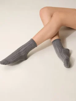 Rouje Lifestyle<WILMA Socks Uni Gris
